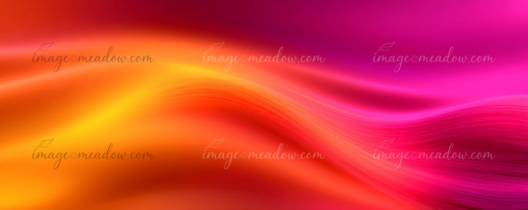 Bright waves of pink and orange blend together in a smooth, flowing pattern.