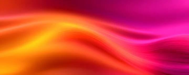 Bright waves of pink and orange blend together in a smooth, flowing pattern.